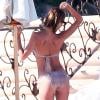 Exclusif - Nicole Richie, sexy en bikini se détend à Cabo San Lucas au Mexique au cours d'un week-end pour son anniversaire. Le 22 septembre 2013.