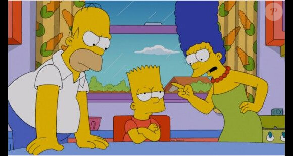 Photo de la série animée "Les Simpson"