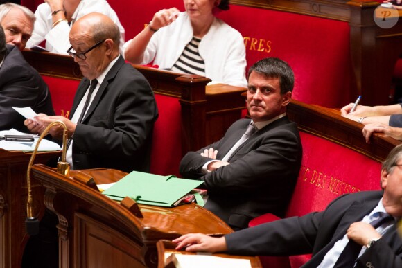 Manuel Valls à l'assemblée nationale à Paris le 4 septembre 2013.