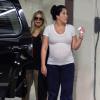 Fergie et Josh Duhamel emmènent leur fils Axl à l'hôpital à Santa Monica, le 3 octobre 2013.