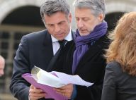 Obsèques de Gilles Verlant: Le chagrin d'Antoine de Caunes et Thomas Dutronc...