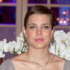 Charlotte Casiraghi était présente au côté de sa mère la princesse Caroline de Hanovre, présidente de l'AMADE (Association Mondiale des Amis de l'Enfance), pour le 50e anniversaire de l'organisme, célébré le 4 octobre 2013 à l'Hôtel Hermitage à Monte-Carlo.