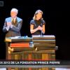 Reportage de Monaco Info sur la remise des Prix de la Fondation Prince Pierre par la princesse Caroline de Hanovre le 1er octobre 2013