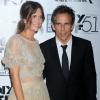 Kristen Wiig et Ben Stiller lors de la présentation du film La Vie rêvée de Walter Mitty à New York le 5 octobre 2013