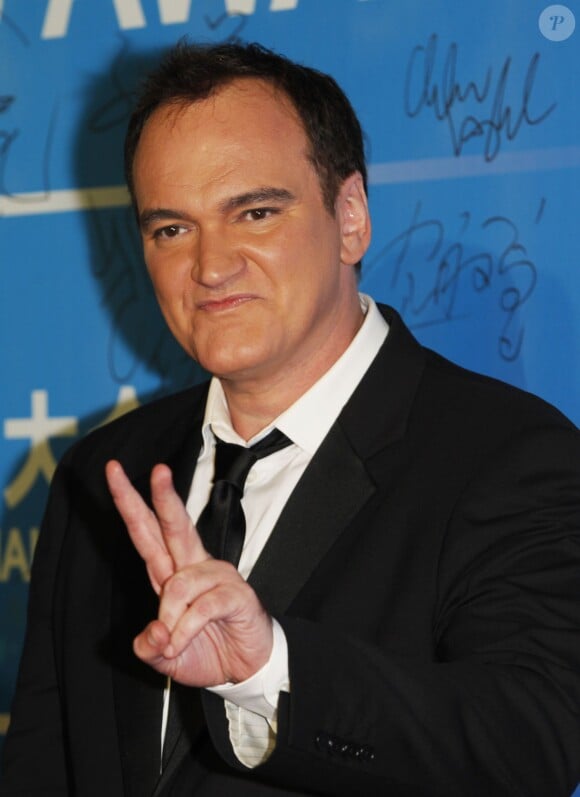 Quentin Tarantino lors de la cérémonie des Huading Awards à Macao, le 7 octobre 2013.