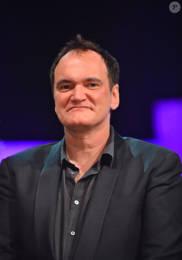 Quentin Tarantino lors du dîner de bienvenue des Huading Awards à Macao, le 6 octobre 2013.