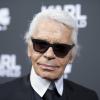 Karl Lagerfeld à l'inauguration de la boutique concept store Karl Lagerfeld à Munich en Allemagne le 4 septembre 2013.