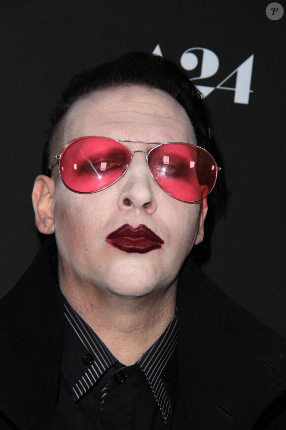 Marilyn Manson lors de la première de Spring Breakers le 14 mars 2013 à Hollywood