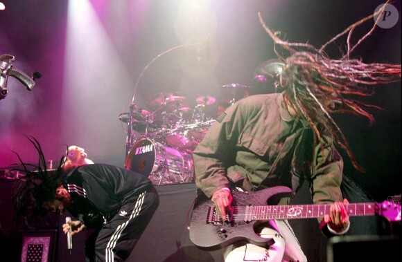Korn à Los Angeles le 14 septembre 2003.