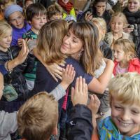Princesse Marie : Star des petits écoliers danois et de leur nouvelle adresse