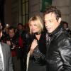 Kate Moss et son mari Jamie Hince à la soirée d'anniversaire Rimmel "180 Years of Cool" à Londres, le 10 octobre 2013.