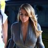 Kim Kardashian fait du shopping à West Hollywood, le 11 octobre 2013.