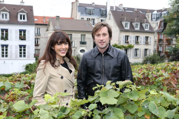Exclusif -Thomas Dutronc et Nolwenn Leroy (parrain et marraine) - Fête des Vendanges de Montmartre 2013 (80e anniversaire) a Paris, le 12 octobre 2013.12/10/2013 - Paris