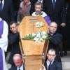 Le cercueil à la sortie des obsèques de Patrice Chéreau en l'Eglise Saint-Sulpice à Paris, le 16 octobre 2013.
