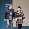 Mike Myers et Kelly Tisdale à New York le 2 novembre 2012.