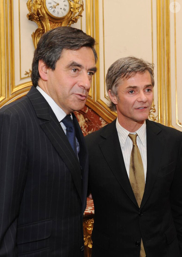 Cyril Viguier et François Fillon