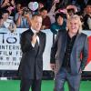 Tom Hanks et Paul Greengrass à l'ouverture du 26e Tokyo International Film Festival le 17 octobre 2013