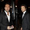 Gilles Lellouche et Guillaume Canet en février 2012 à Paris
