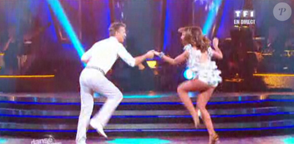David Ginola et Sylvia dans Danse avec les stars