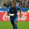 Patrice Evra lors du match France - Finland au Stade de France à Saint-Denis dans le cadre des éliminations à la coupe du monde au Brésil en 2014