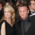 Sean Penn et Robin Wright Penn lors de la cérémonie des Oscars le 22 février 2009