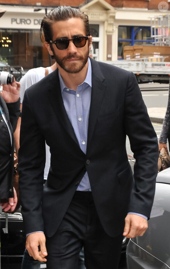 Jake Gyllenhaal à Londres. Le 23 septembre 2013.