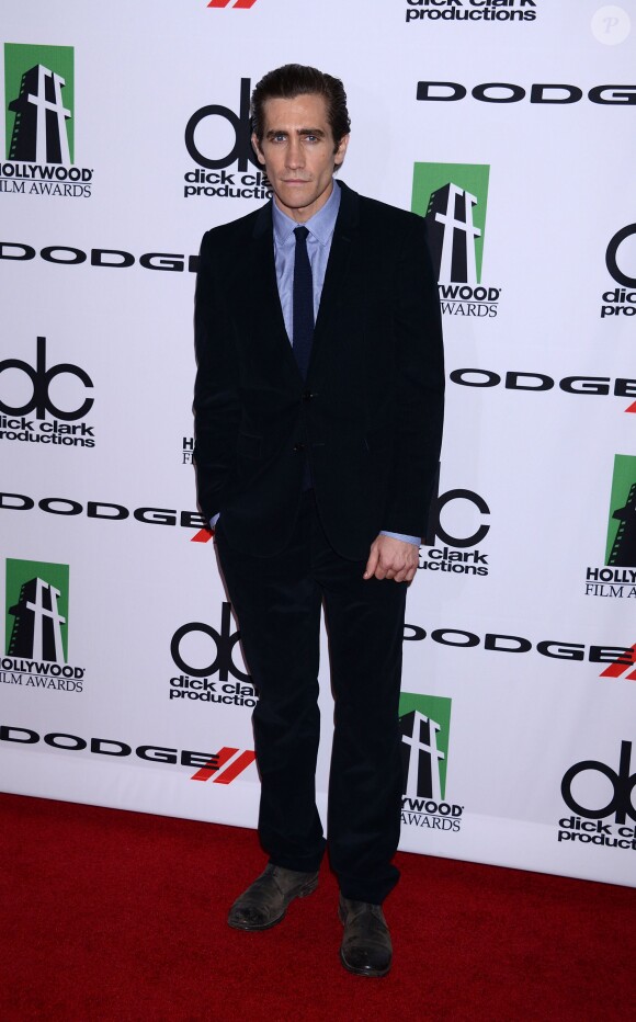 Jake Gyllenhaal lors des 17e Hollywood Film Awards à Los Angeles, le 21 octobre 2013.