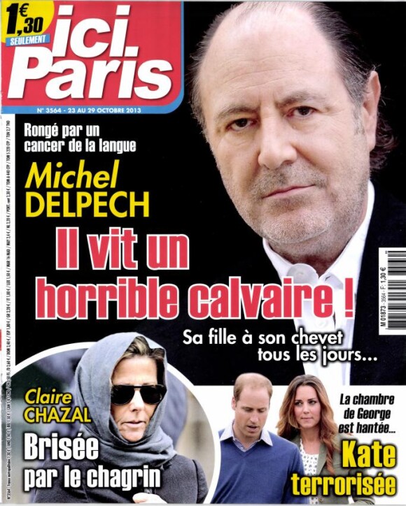 Le magazine Ici Paris, daté du 23 octobre 2013, révèle le mariage de Ludovic Chancel, le fils de Sheila, au mannequin Sylvie Ortega Munos.