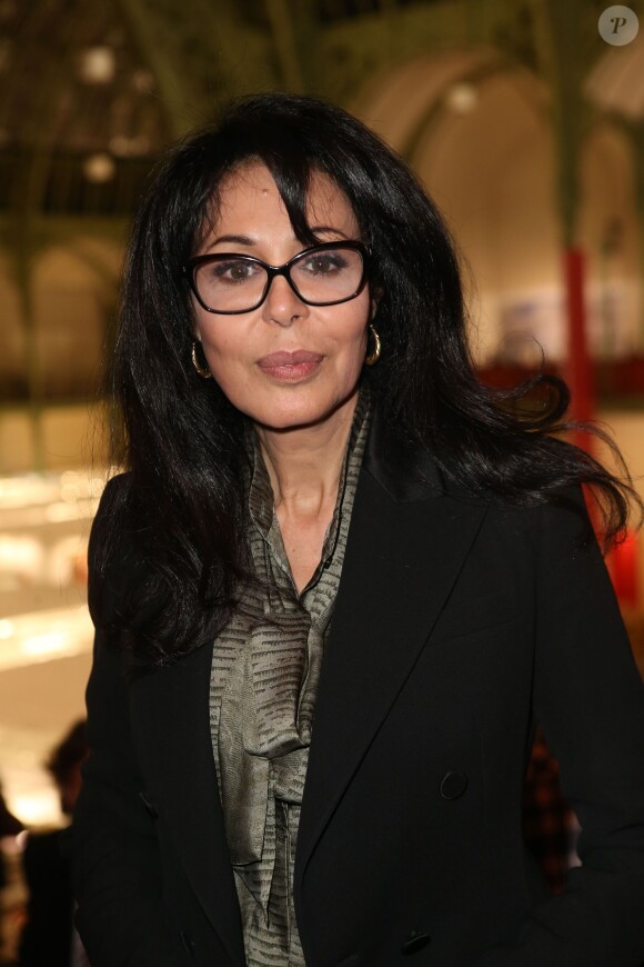 Yamina Benguigui lors de la soirée d'inauguration de la FIAC (Foire Internationale d'Art Contemporain) au Grand Palais à Paris le 23 octobre 2013