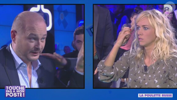 Enora Malagré et Cauet règlent leurs comptes dans Touche pas à mon poste sur D8 le jeudi 24 octobre 2013
