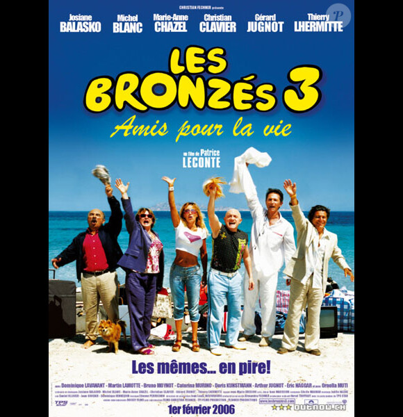 Les Bronzés 3 de Patrice Leconte.