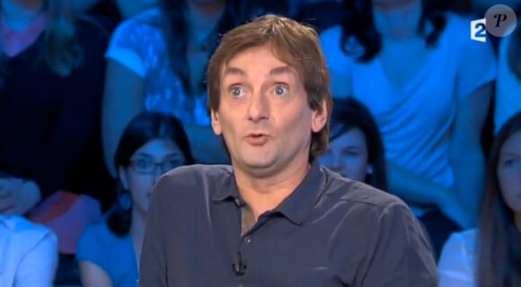 Pierre Palmade dans l'émission On n'est pas couché de France 2. Samedi 14 septembre 2013.