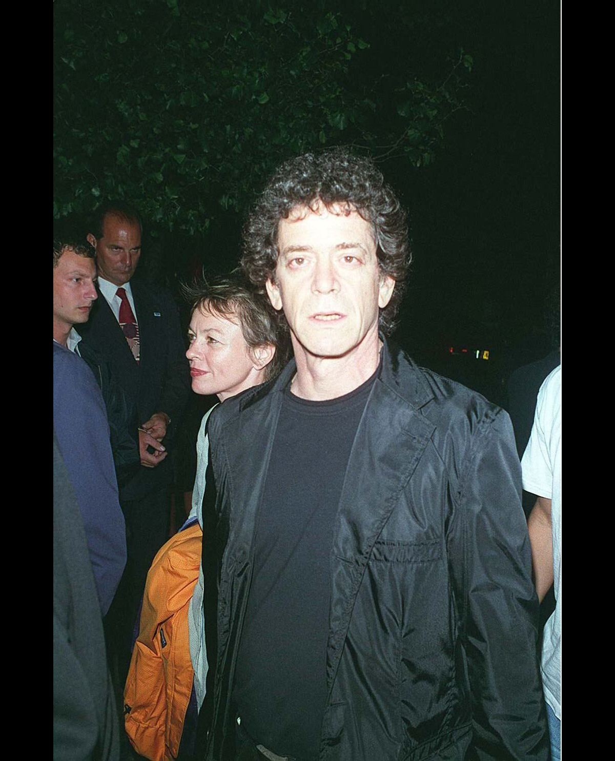 Lou Reed 1996 Photo : Lou Reed lors de l'avant-première du film Basquiat, à New York ...