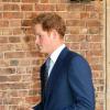 Le prince Harry au baptême de son neveu le prince George de Cambridge le 23 octobre 2013