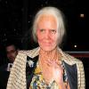 Heidi Klum, bluffante en vieille dame de 80 ans pour sa fête d'Halloween organisée à New York le 31 octobre 2013