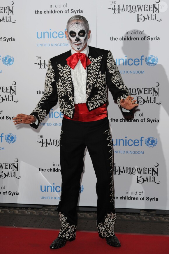 Patrick Cox à la soirée UNICEF UK Halloween Ball à Londres le 31 octobre 2013.