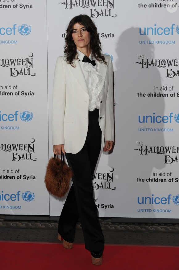 Bella Freud à la soirée UNICEF UK Halloween Ball à Londres le 31 octobre 2013.