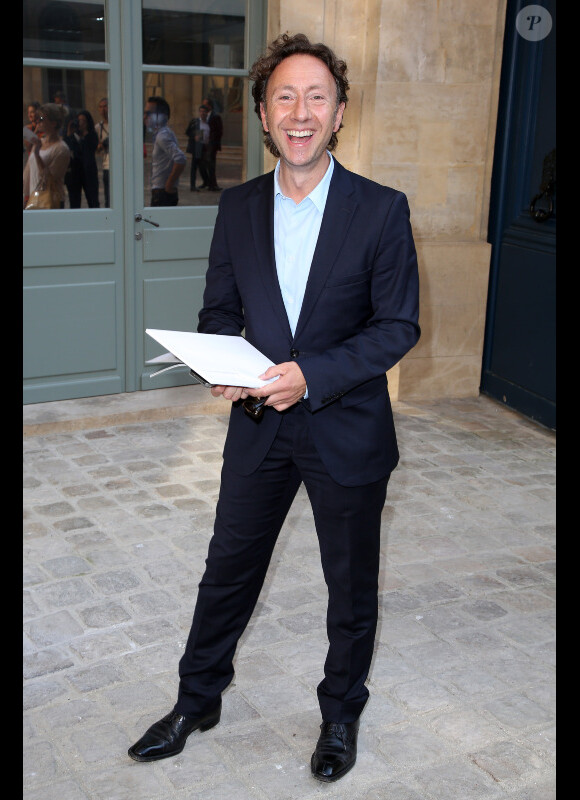 L'animateur Stéphane Bern en juillet 2013 à Paris