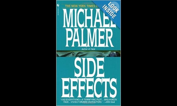 Couverture du roman Side Effects.
