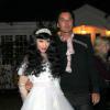 Gwen Stefani, princesse enceinte et son mari Gavin Rossdale, fêtent Halloween en famille. Los Angeles, le 31 octobre 2013.