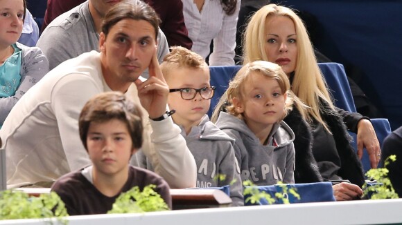 Zlatan Ibrahimovic: Devant sa femme Helena et ses fils, son show avec Djokovic !