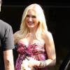 La chanteuse Gwen Stefani, enceinte et son mari Gavin Rossdale vont assister a une baby shower a Los Feliz, Californie, le 3 Novembre 2013.  Pregnant Gwen Stefani and husband Gavin Rossdale at a baby shower in Los Feliz, California on November 3, 2013.03/11/2013 - 