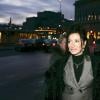 Nancy Dell'Olio, la compagne de Sven-Göran Eriksson au Grand Hotel de Stockholm, le 31 janvier 2006