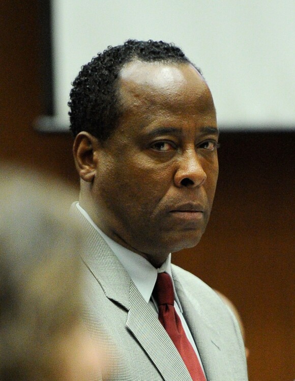 Dr. Conrad Murray lors de son procès dans la mort de Michael Jackson à Los Angeles, le 3 novembre 2011.