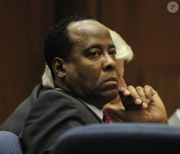 Dr. Conrad Murray lors de son procès à Los Angeles, le 3 novembre 2011.