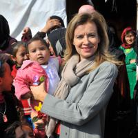Valérie Trierweiler : Impliquée auprès des enfants réfugiés au Liban