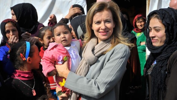 Valérie Trierweiler : Impliquée auprès des enfants réfugiés au Liban