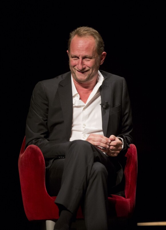 Benoît Poelvorde assiste à l'ouverture du premier Festival Littéraire à Namur en Belgique le 30 août 2013
