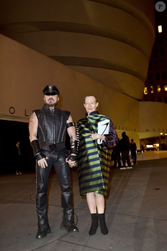 Peter et Jane Marino lors de la soirée Guggenheim International Gala 2013 à New York, le 7 novembre 2013.