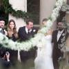 Exclusivité : Cérémonie de mariage de Chris Kirkpatrick, ancien membre du groupe 'N Sync, et de Karly Skladany a l'Hôtel Loews d'Orlando, le 2 Novembre 2013. Parmi les invites, on pouvait voir Justin Timberlake et sa femme Jessica Biel et les anciens membres du groupe N Sync Lance Bass, Joey Fatone et JC Chasez.